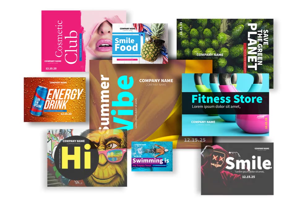 Product post, templates