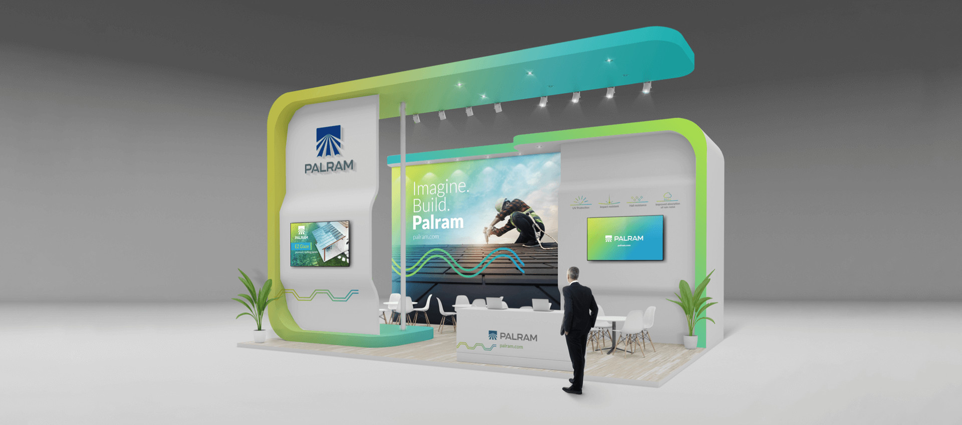 Exhibition and environmental graphics