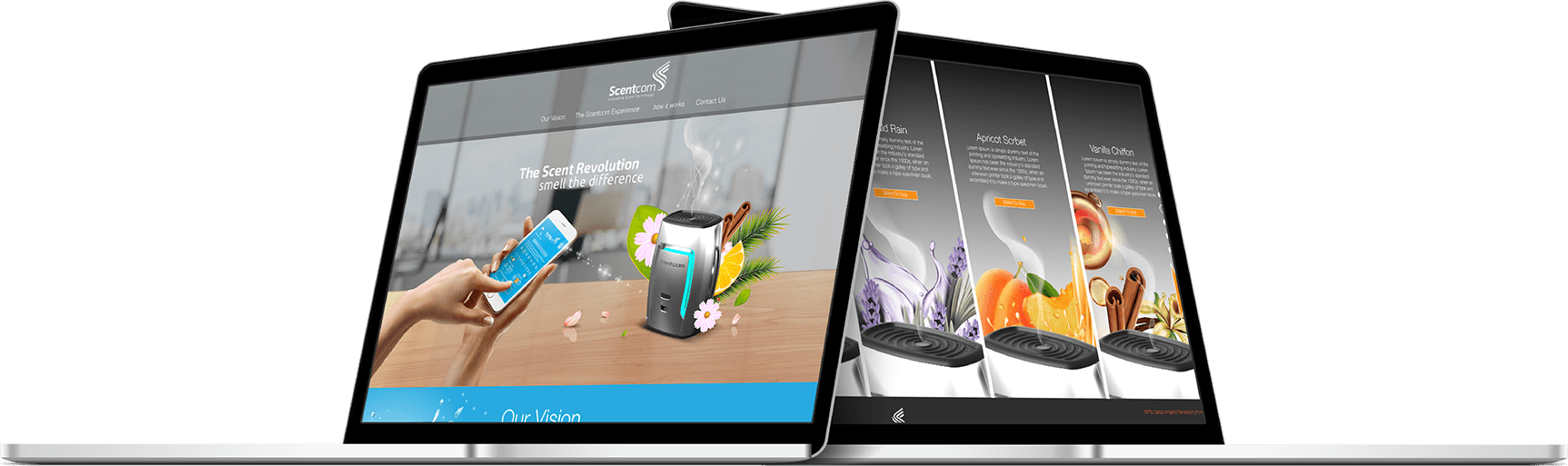Product single-page website