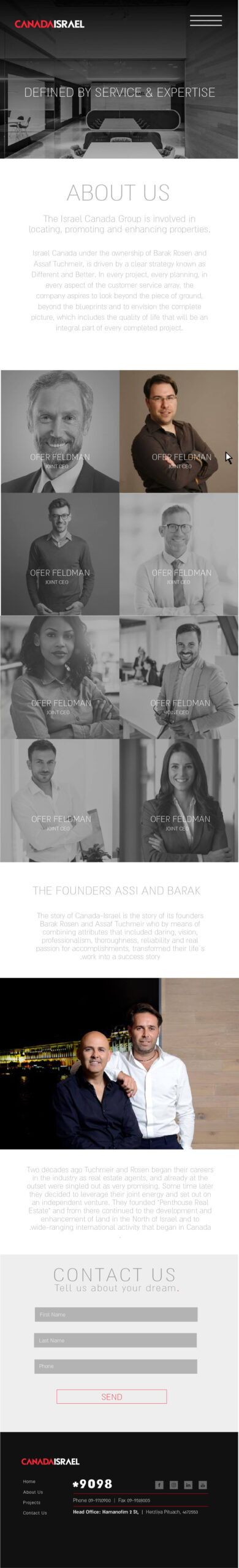 Mobile version, about us