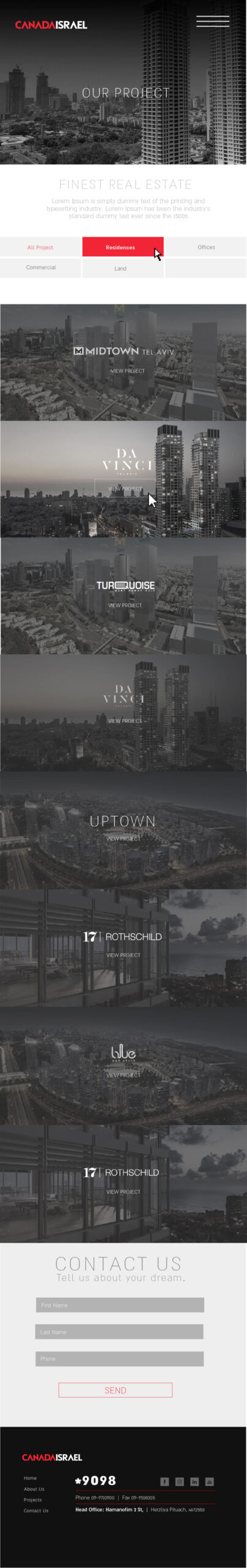 Mobile version, project page