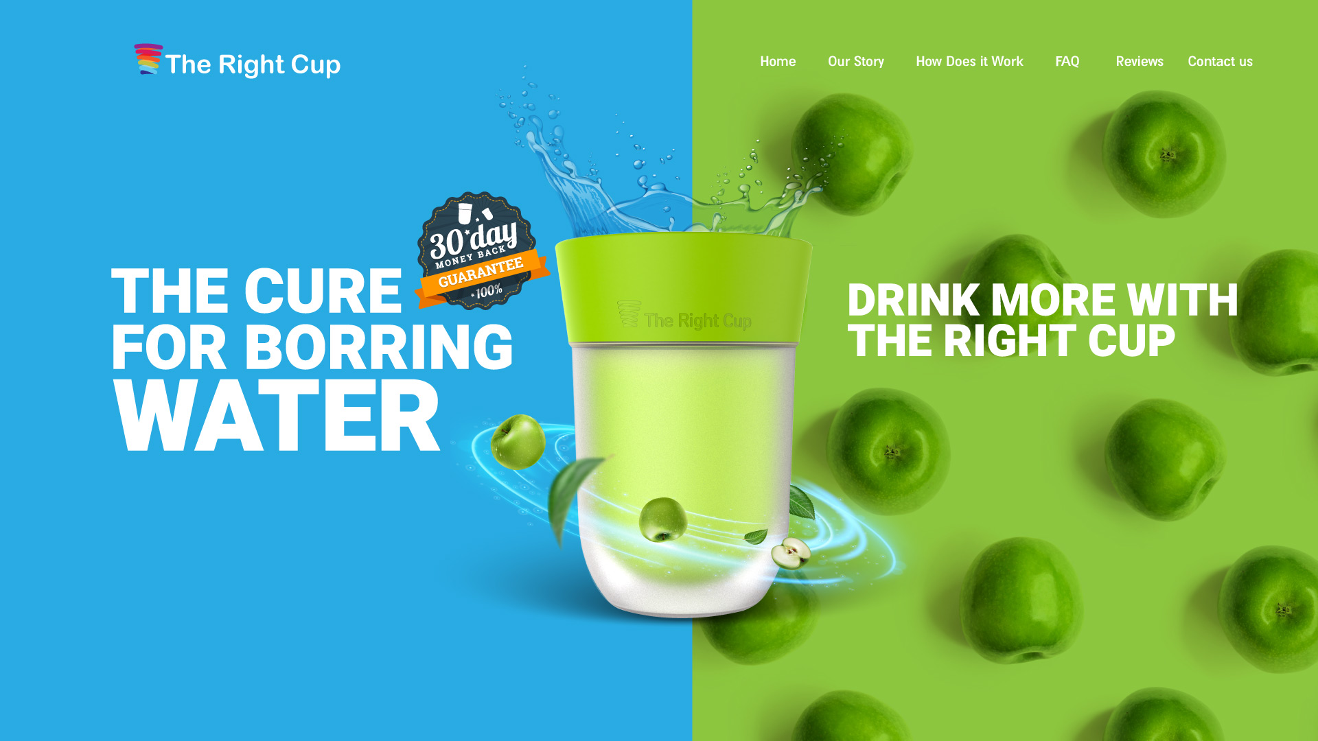 Hero screens, home page 3