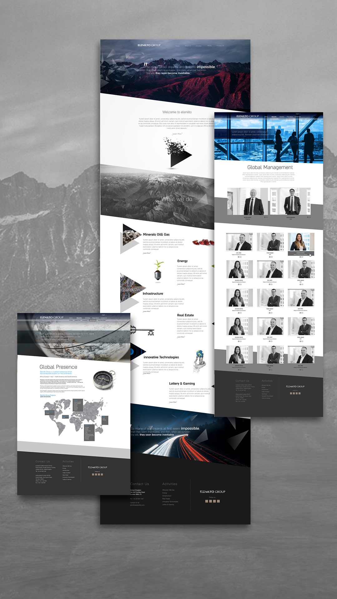 Site pages