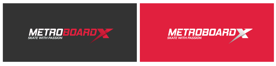 Logo, dark and red versions