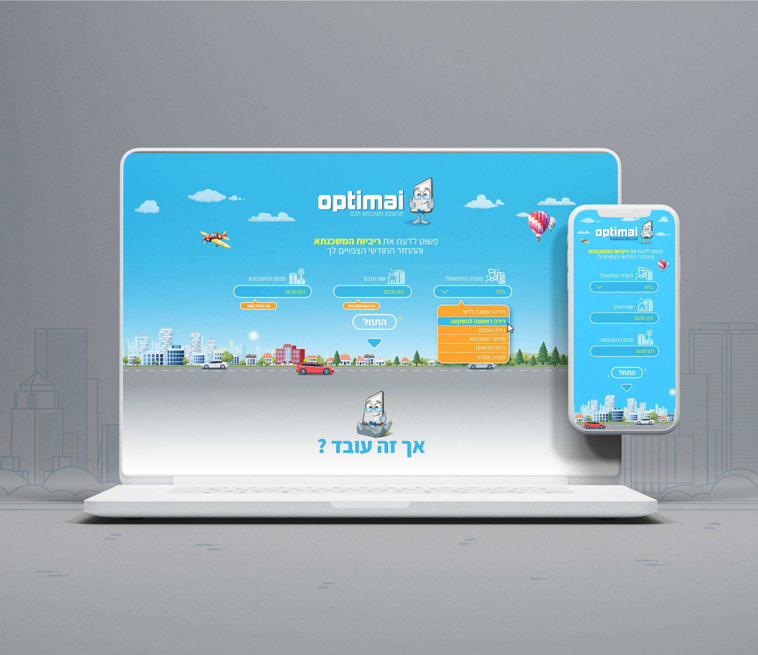 Responsive website