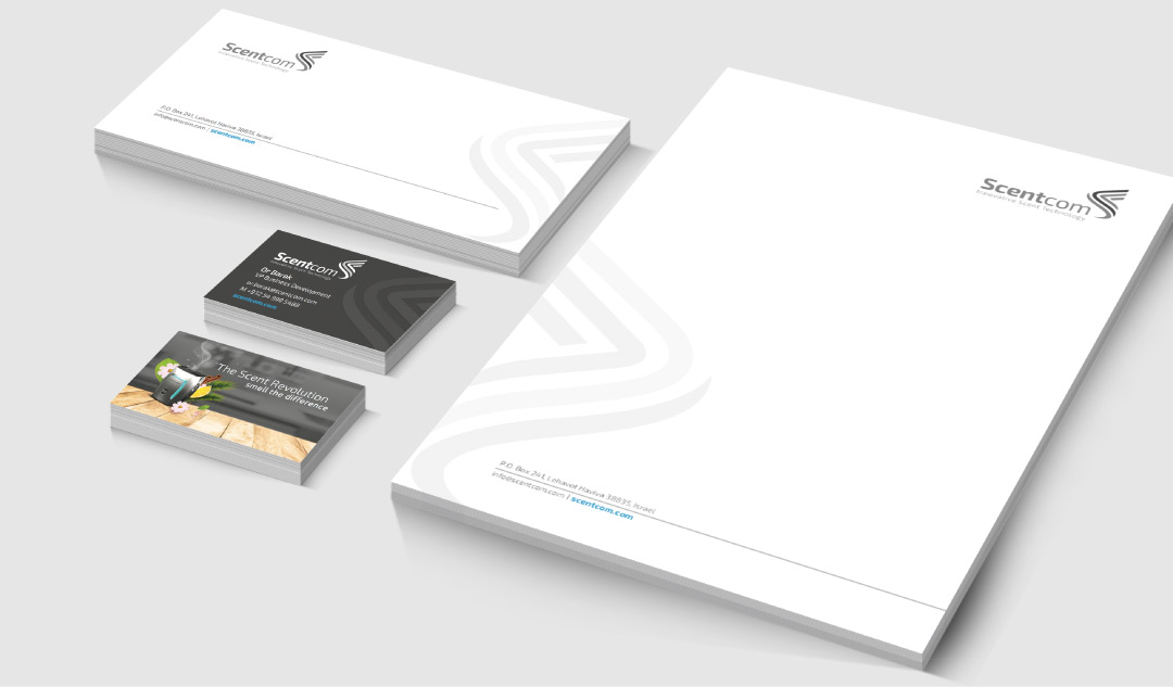Welcome screen and stationery